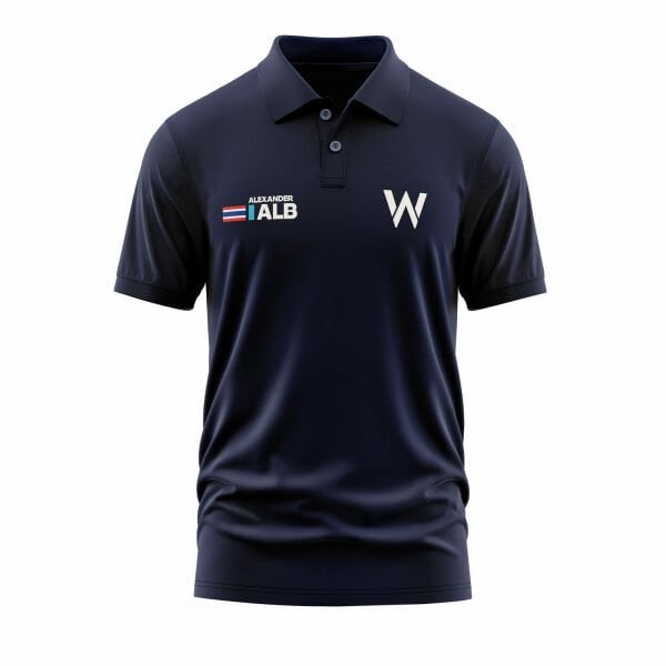 Alexander Albon Name Tag Williams Racing Polo Tişört