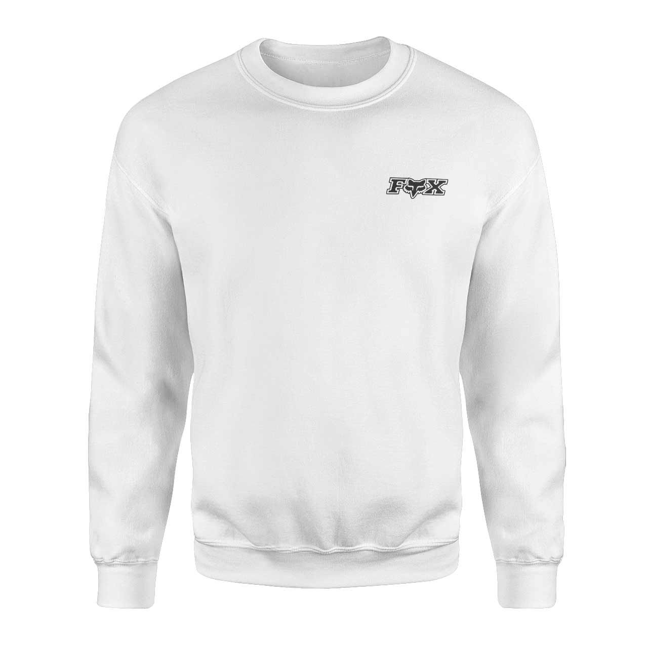 Fox Beyaz Sweatshirt