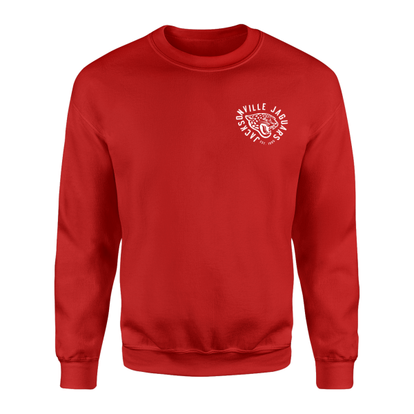 JAGUARS EST. 1993 Kırmızı Sweatshirt