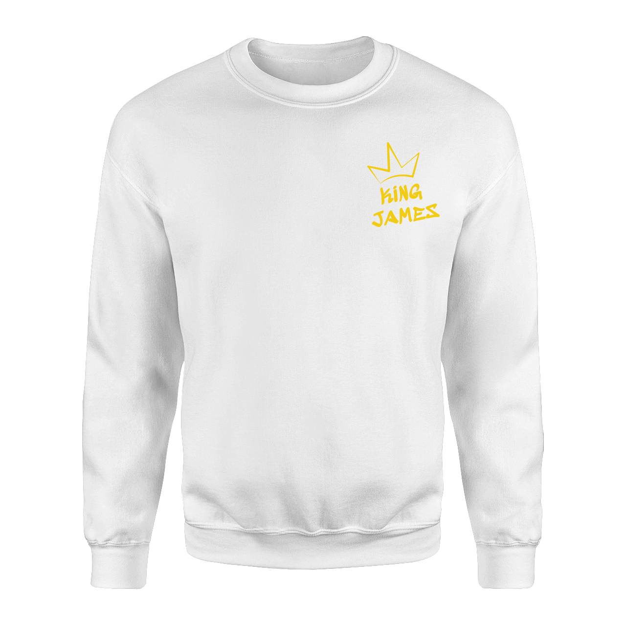 LeBron ''King'' James Beyaz Sweatshirt
