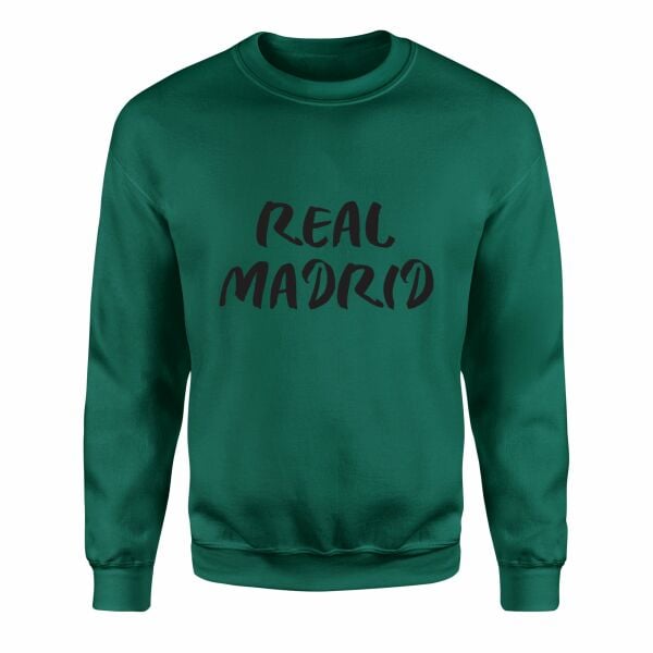 Real Madrid C Sweatshirt M - Nefti Yeşili | OUTLET