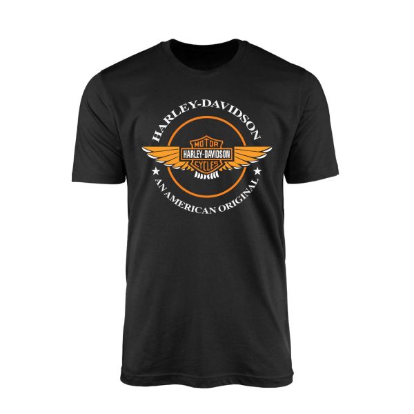 Harley-Davidson - An American Orginal Siyah Tişört