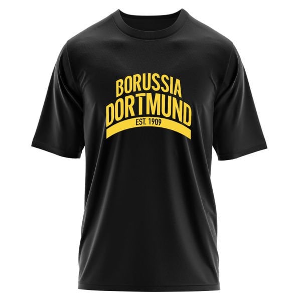 Borussia Dortmund EST. 1909 Oversize Tişört