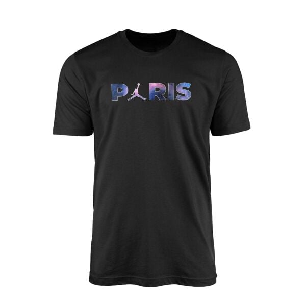 Jordan PARIS Design Siyah Tshirt