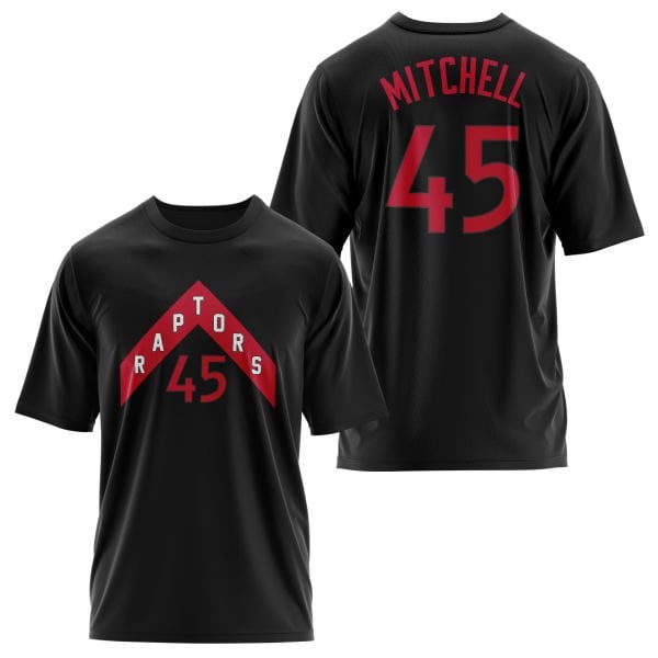 Davion Mitchell 45 Raptors Jersey Oversize Tişört