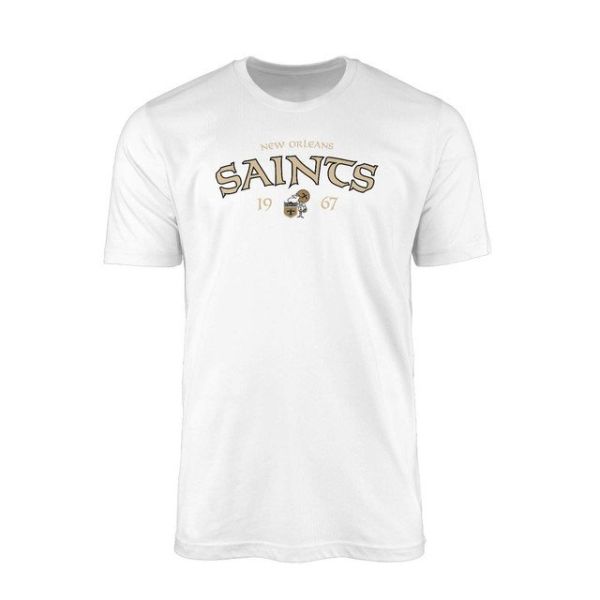 New Orleans Saints Beyaz Tişört