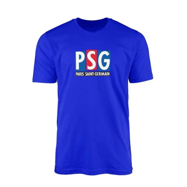 PSG Vintage Mavi Tişört