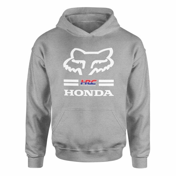 FOX Honda Racing Hoodie XL - Gri | OUTLET