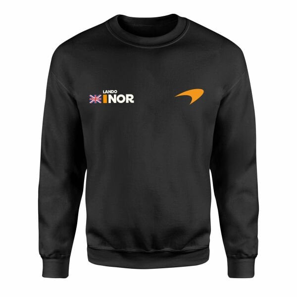 Lando Norris Name Tag McLaren Racing Sweatshirt