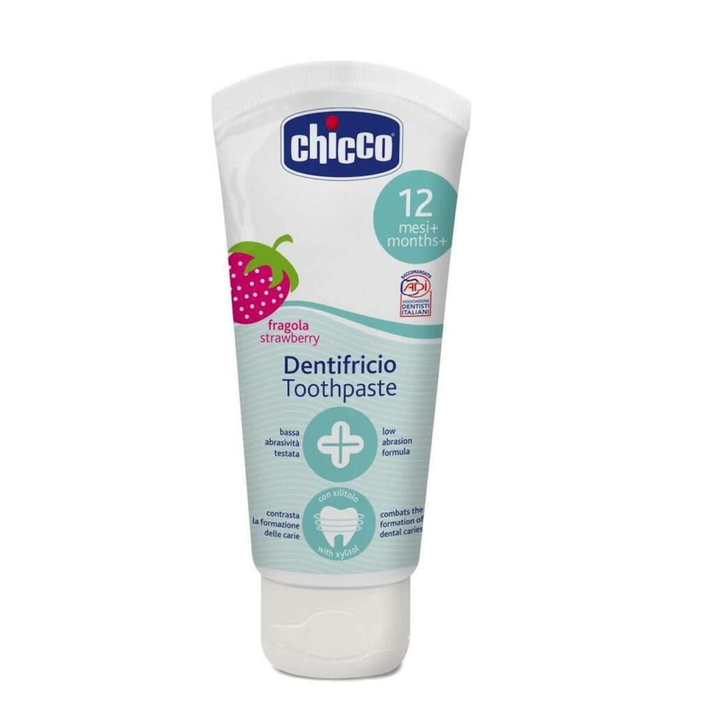 Chicco Çilekli Diş Macunu 12 Ay+ 50 ML