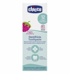 Chicco Çilekli Diş Macunu 12 Ay+ 50 ML