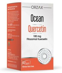 Orzax Ocean Quercetin 100 mg 60 Kapsül SKT:02.26