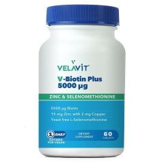 Velavit  V-Biotin Plus 5000 60 TABLET SKT:08.26