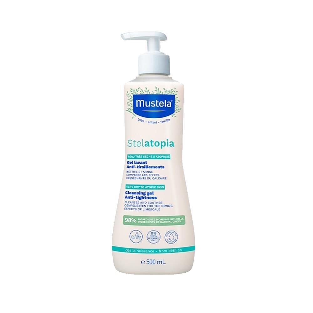 Mustela Stelatopia Cleansing Gel 500 ML SKT:06.26