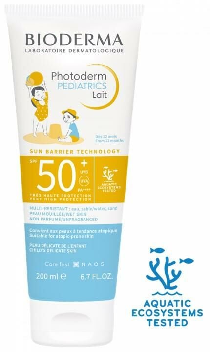 Bioderma Photoderm Pediatrics Lait SPF50+ 200 SKT:05.26