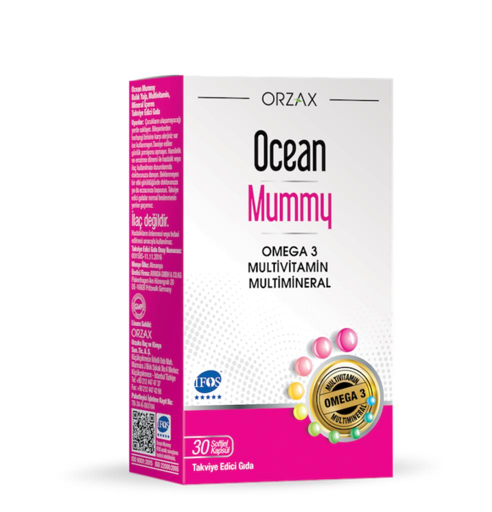 Orzax Ocean Mummy 30 Kapsül SKT:03.26