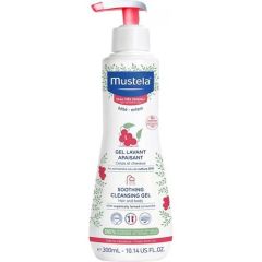 Mustela Soothing Cleansing Gel Hair and Body Hassas Ciltler İçin Temizleme Jeli 300 ml SKT:05.26