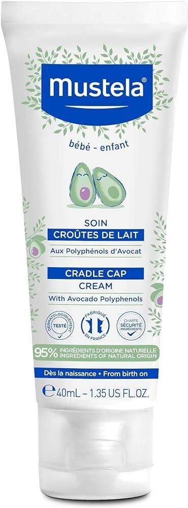Mustela Cradle Cap Cream Saç Pullanmalarına Karşı Bakım Kremi 40 ml SKT.07.26