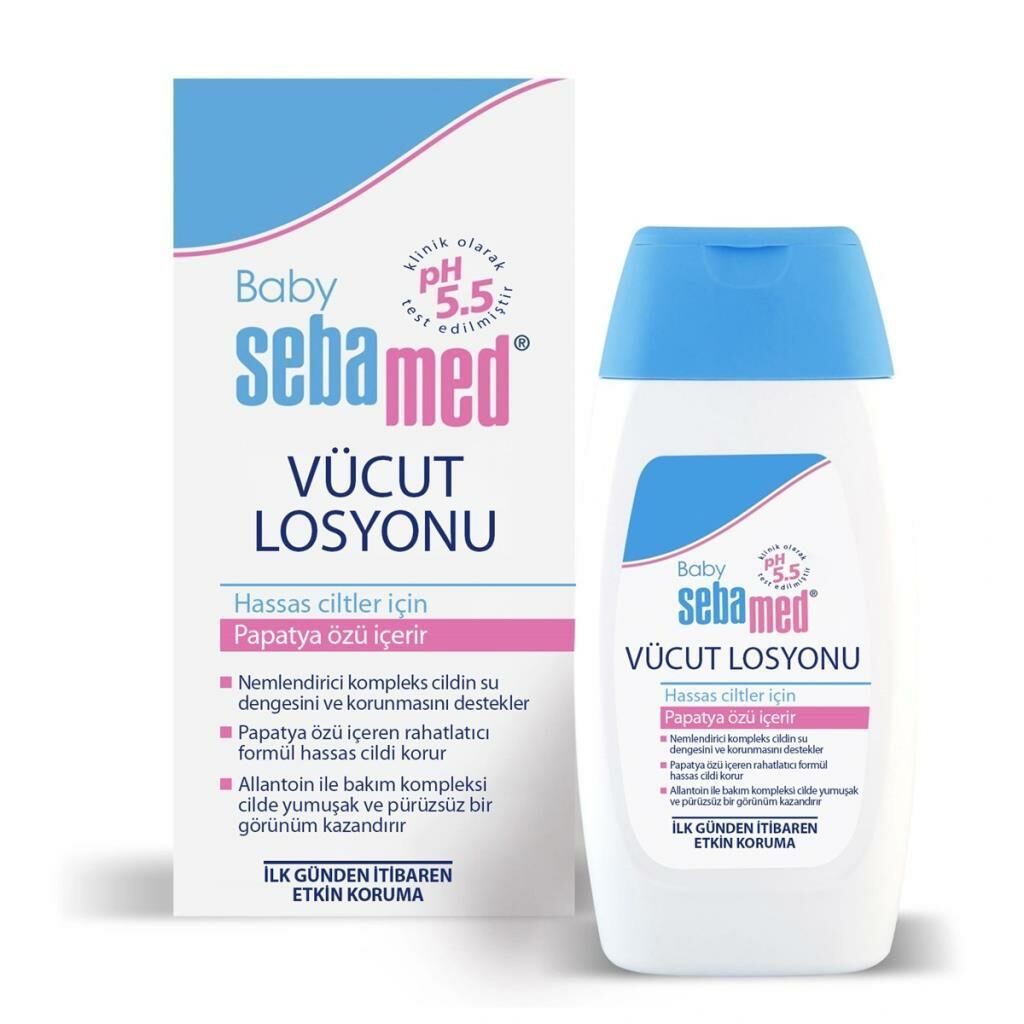 Sebamed Baby Vücut Losyonu  Hassas Ciltler İçin 200 ML