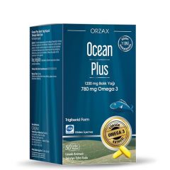 Orzax Ocean Plus 1200 mg 50 Kapsül SKT:03.26
