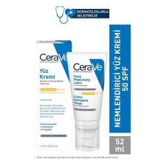 Cerave Yüz Nemlendirici Krem Normal ve Kuruya Dönük Ciltler İçin SPF50 52 ml