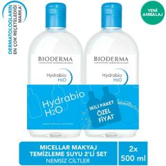Bioderma Hydrabio H2O 500 ml - 1 Alana 1 Hediye SKT:11.26
