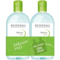 Bioderma Sebium H2O 500 ml - İkili Paket Özel Fiyat SKT:06.26