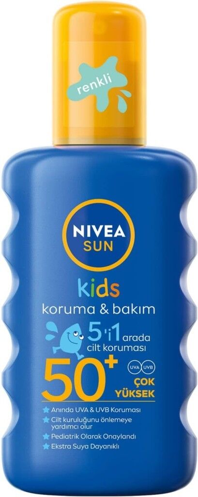 Nivea Sun Kids Güneş Spreyi Nemlendirici SPF50 200 ml