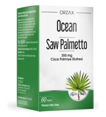 Orzax Ocean Saw Palmetto 350 mg 60 Kapsül SKT:01.27