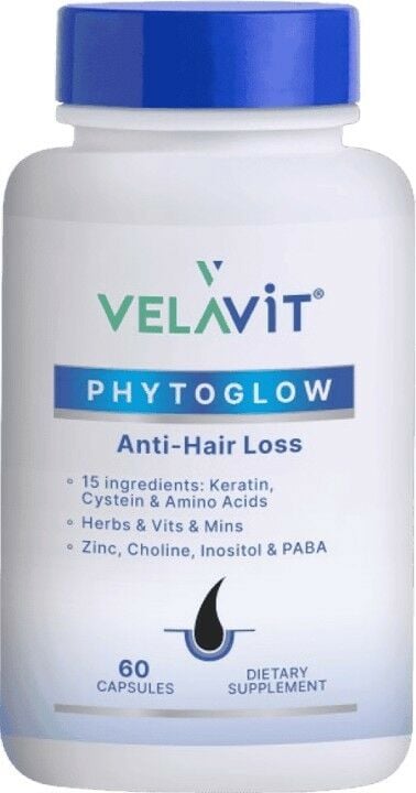 Velavit Phytoglow Anti-Hair Loss 60 Kapsül SKT:11.27