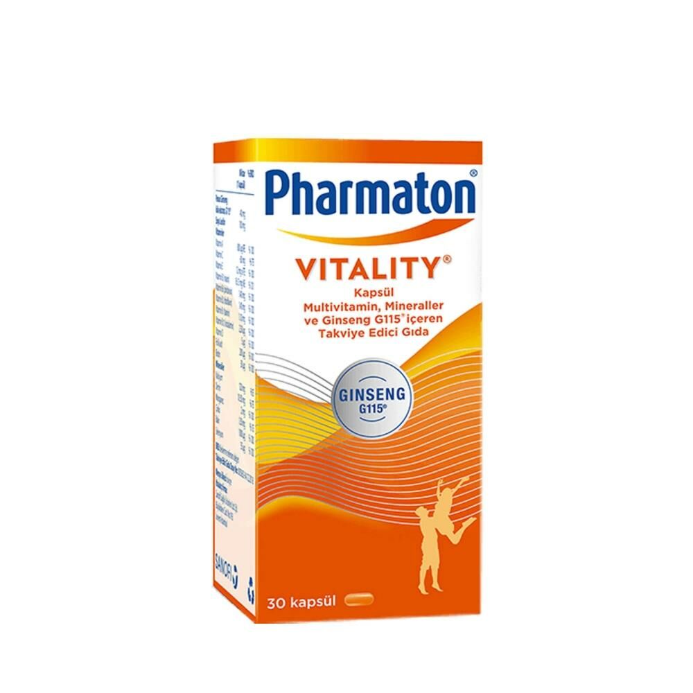 Pharmaton Vitality 30 Tablet SKT:02.26
