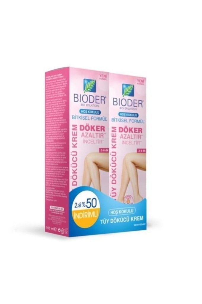 Bioder Tüy Dökücü Krem Kadınlara Özel 100 ml - 2 Adet