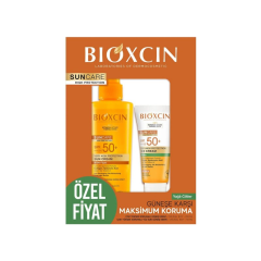 Bioxcin Suncare Yağlı  Ciltler İçin Sprey 200 ml + Krem 50 ml