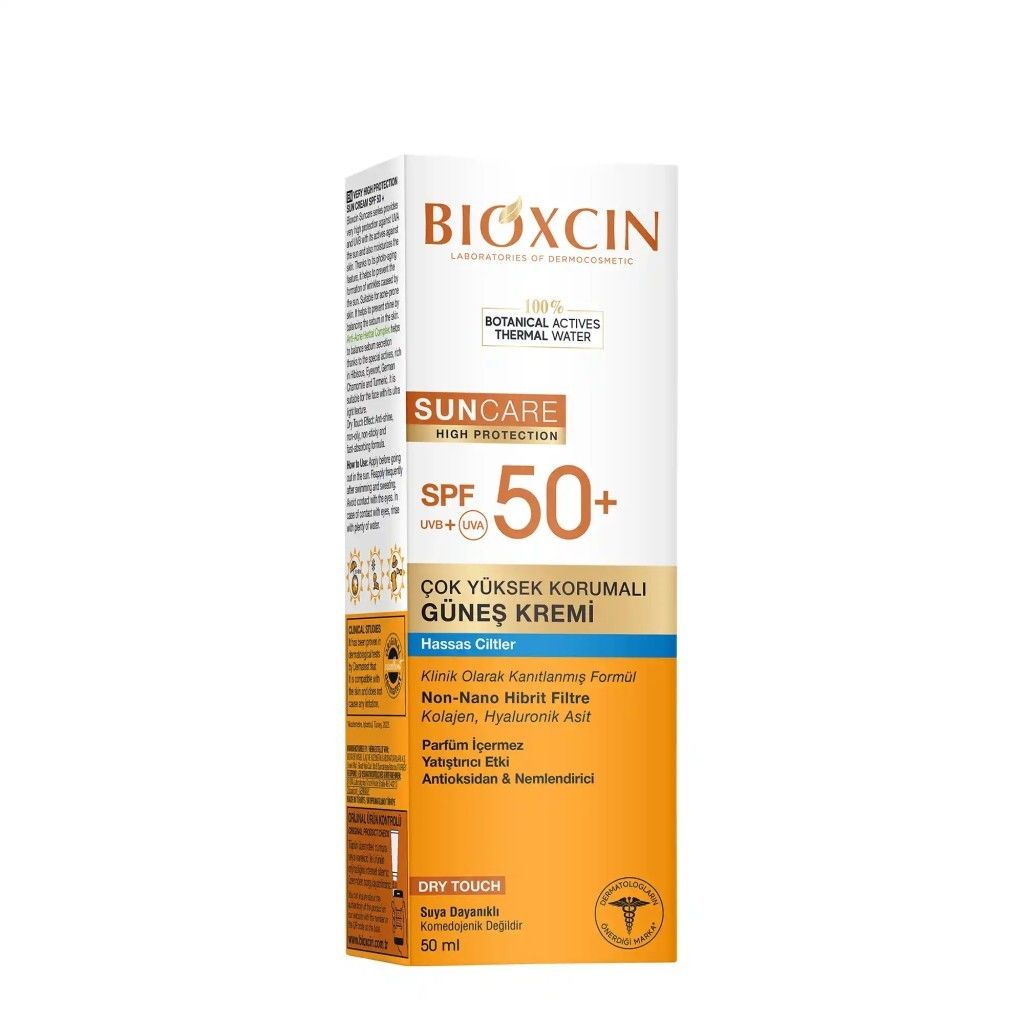Bioxcin Suncare Güneş Kremi Hassas SPF 50+ 50 ml