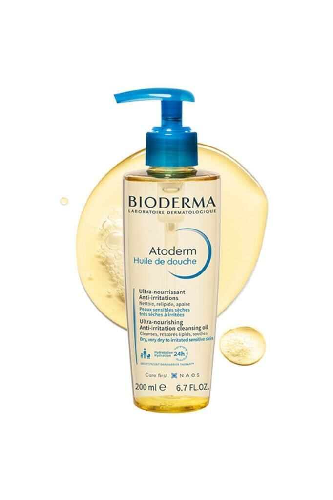 Bioderma Atoderm Huile De Douche Shower Oil 200 ml SKT:07.25