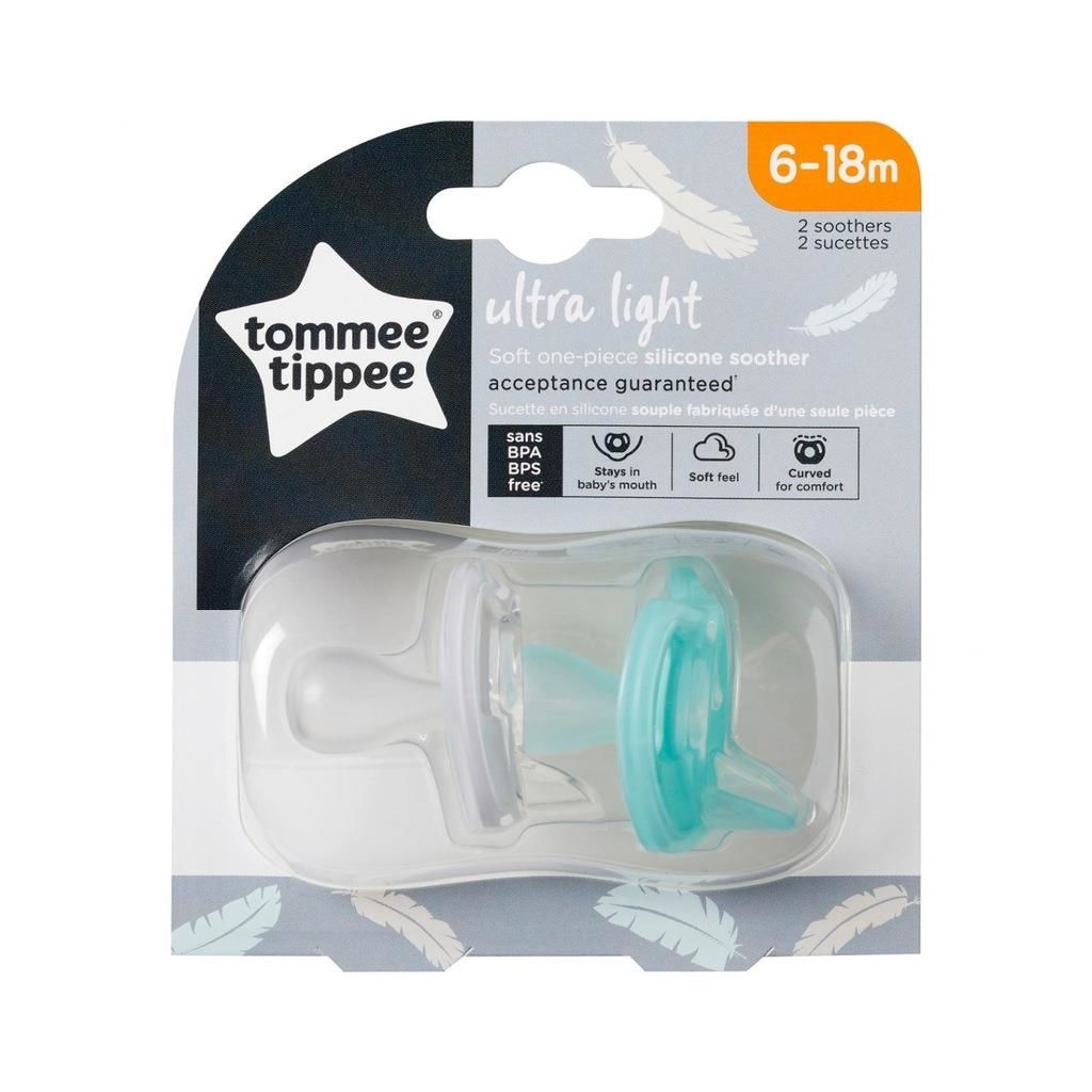 Tommee Tippee Ultra Light Silikon Emzik  6-18 Ay  2'li