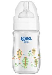 Wee Baby 140 Cam Biberon Isıya Dayanıklı 180 ml - Beyaz