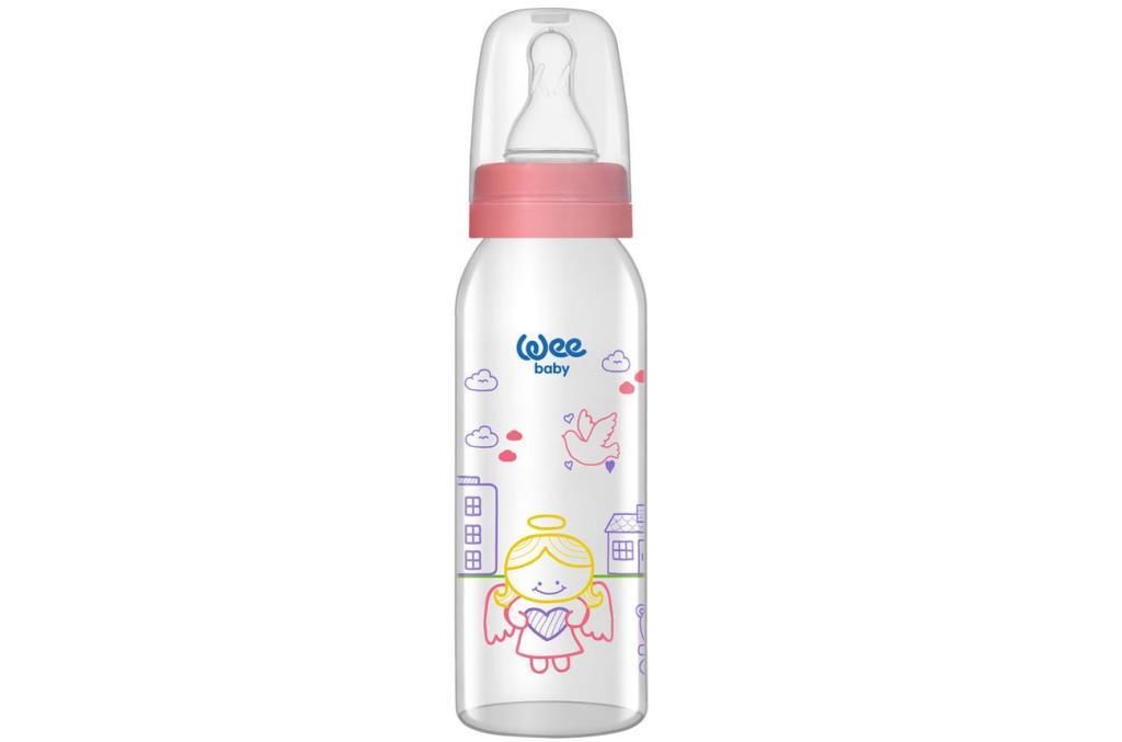 Wee Baby 876 Cam Biberon 250 ml - Pembe