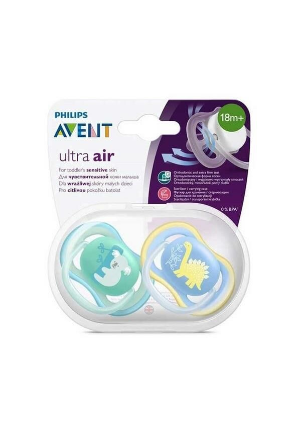 Philips Avent SCF349/11 Ultra Air 18 Ay+ Emzik Erkek 2'li