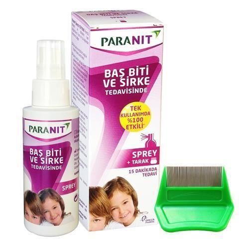 Paranit Bit ve Sirke Tedavisi için Sprey 100 ML SKT:10.25