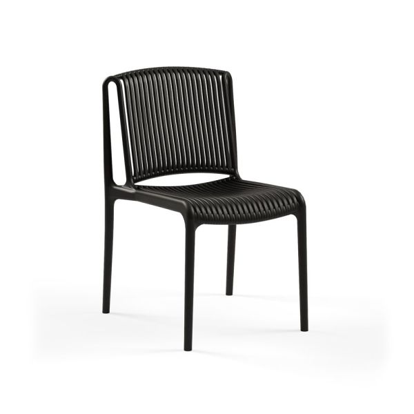 Siyah Conpact Masa Sandalye Takımı 77x120.cm