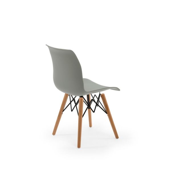 Dayanıklı ve Şık Gri Çimento Sandalye Doğal Görünüm ve Modern Tasarım