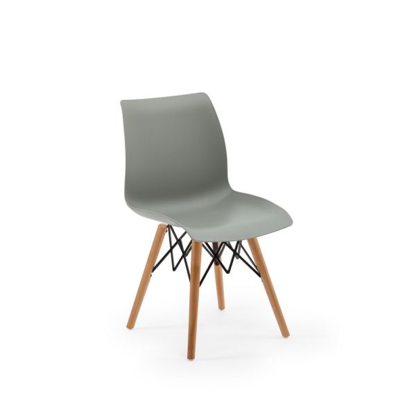 Dayanıklı ve Şık Gri Çimento Sandalye Doğal Görünüm ve Modern Tasarım