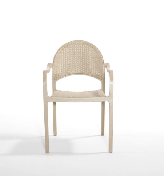 Cappucino Rattan Bahçe Masa Sandalye Seti 4 Kişilik