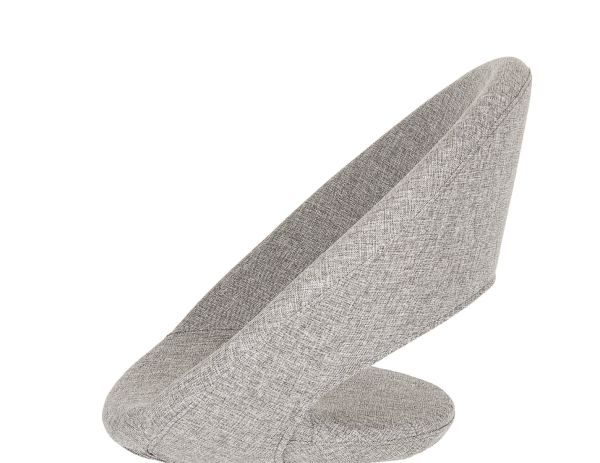 Yoji Açık Gri Kumaş Ofis Bekleme Sandalyesi – Ergonomik, Şık ve Dayanıklı Bekleme Koltuğu | Metal Krom Tel Ayaklı, Terletmez Kumaş Döşemeli, Modern ve Konforlu Lobi & Bekleme Salonu Sandalyesi