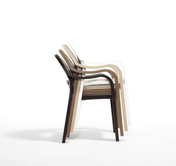 Portorino Kahverengi Cappucino Bahçe Sandalyesi