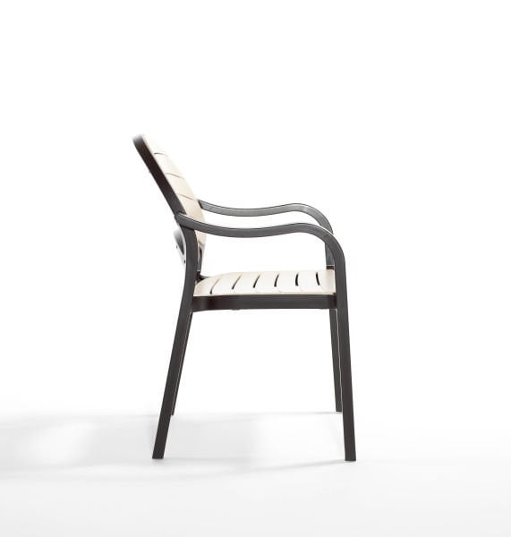 Portorino Kahverengi Cappucino Bahçe Sandalyesi