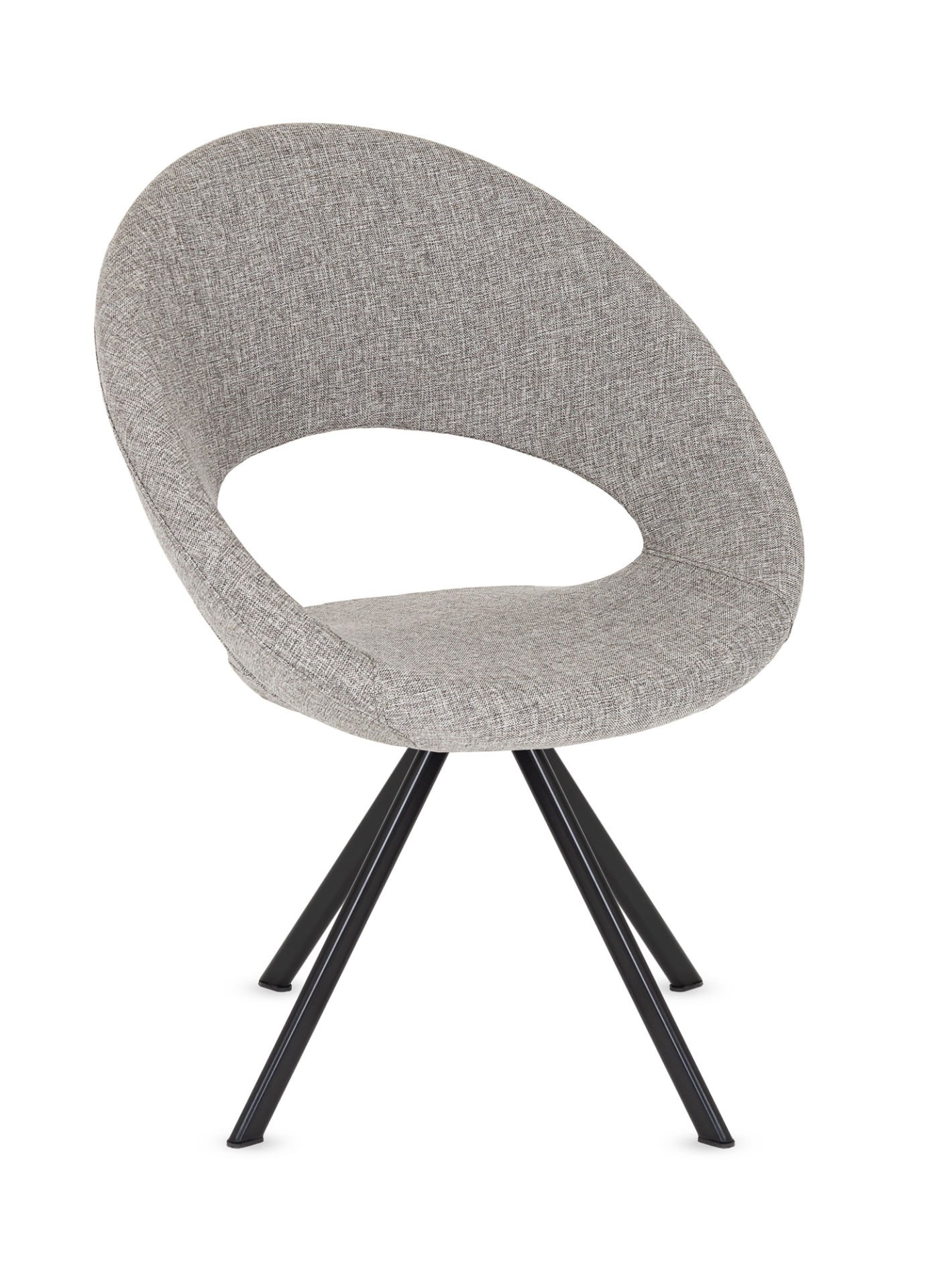 Yoji Açık Gri Kumaş Ofis Bekleme Sandalyesi - Ergonomik, Metal Siyah Kılıç Ayaklı, Şık ve Dayanıklı, Ofis, Lobi, Hastane, Otel ve Çok Amaçlı Kullanım İçin İdeal, Ücretsiz Kargo