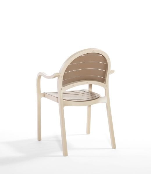 Cappucino Tatlı Kahve Bahçe Masa Sandalye Seti 4 Kişilik