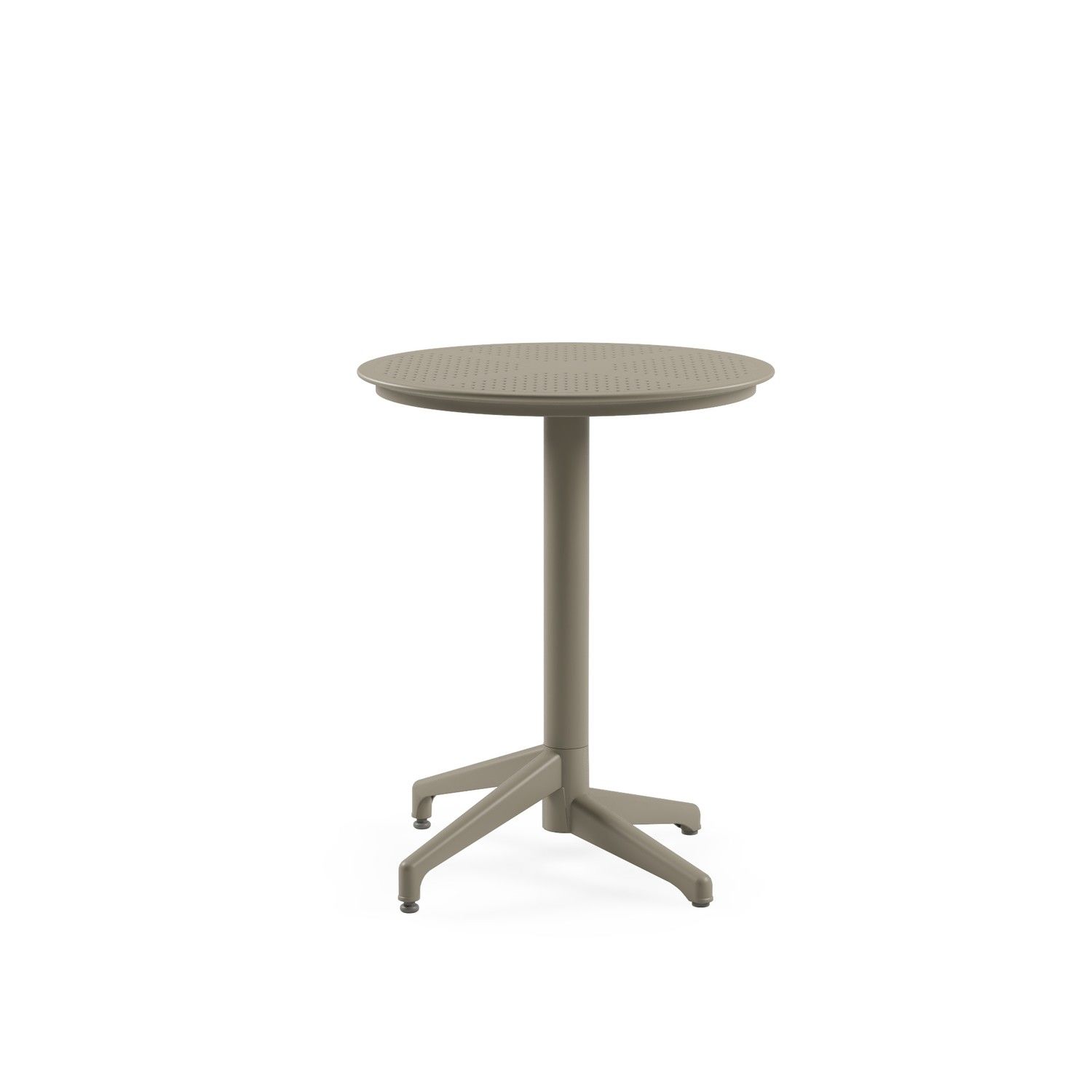 Vizon Paslanmaz Yuvarlak Dış Mekan Bahçe Masası 60 cm